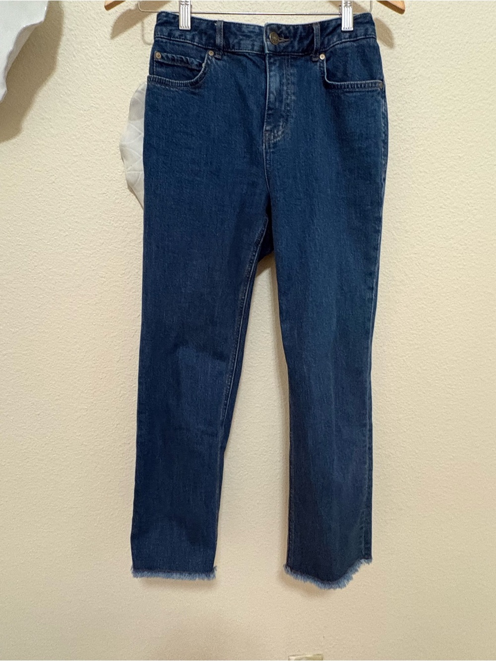 Kate Spade Women’s Dark Blue High-Rise Straight Jeans